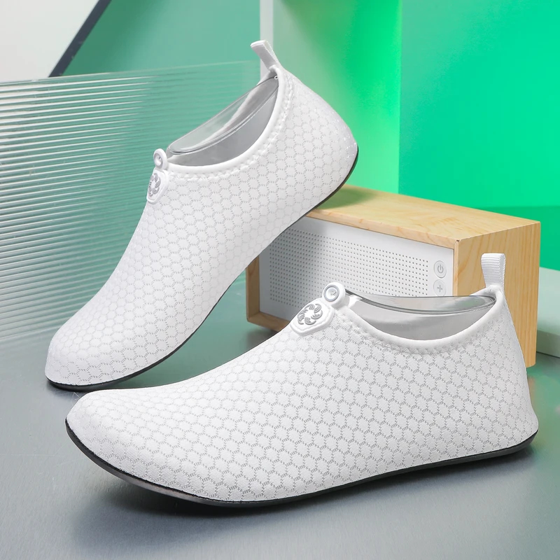 Women'S Shoes Professional - White Quick-Dry Aqua Shoes Men Women