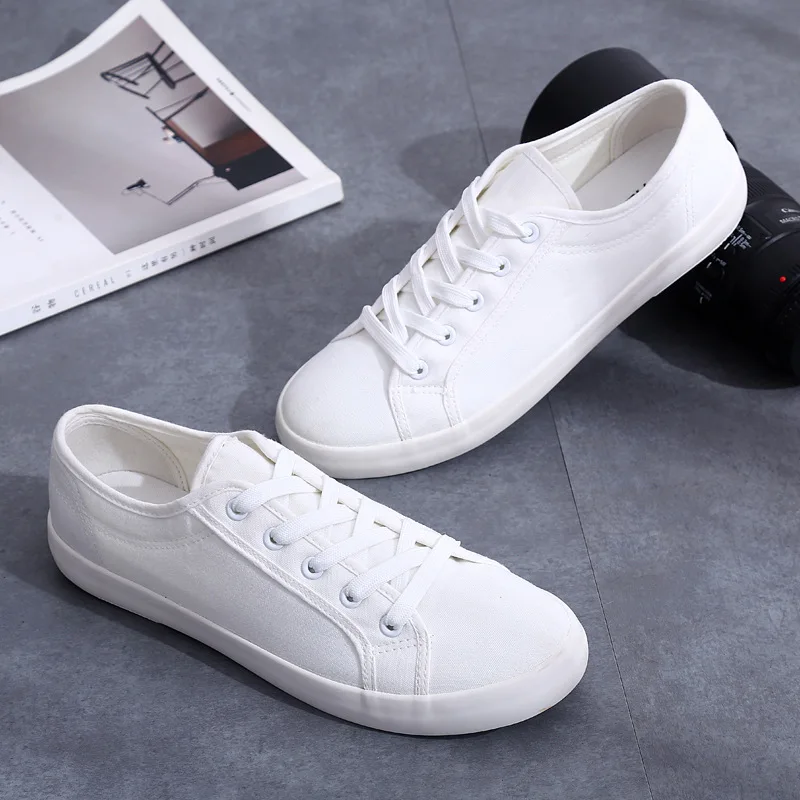 Women'S Shoes Water Resistant - White Couple Canvas Shoes Summer Shoes