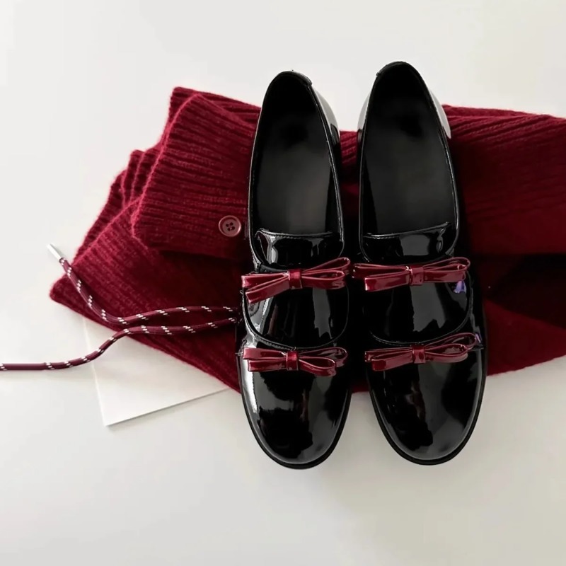 Retro British Style Mary Jane  – Women Shoes Loafers recenzja i cena
