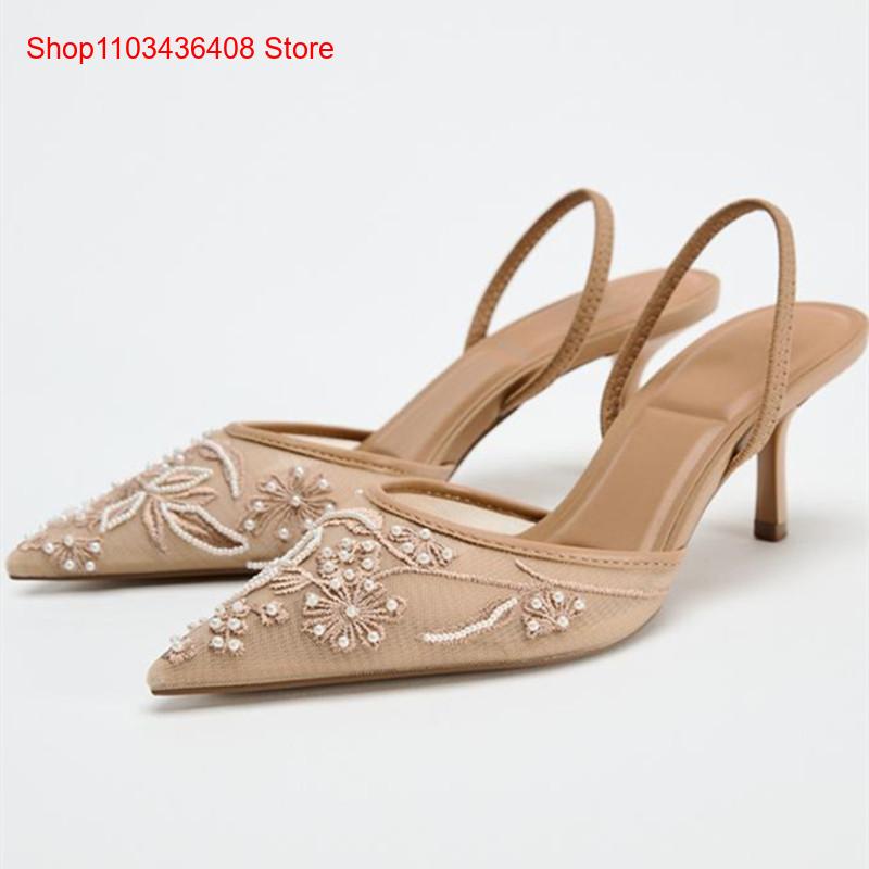 Summer and Autumn Pointed Fine – Women Shoes Luxury Brand recenzja i cena