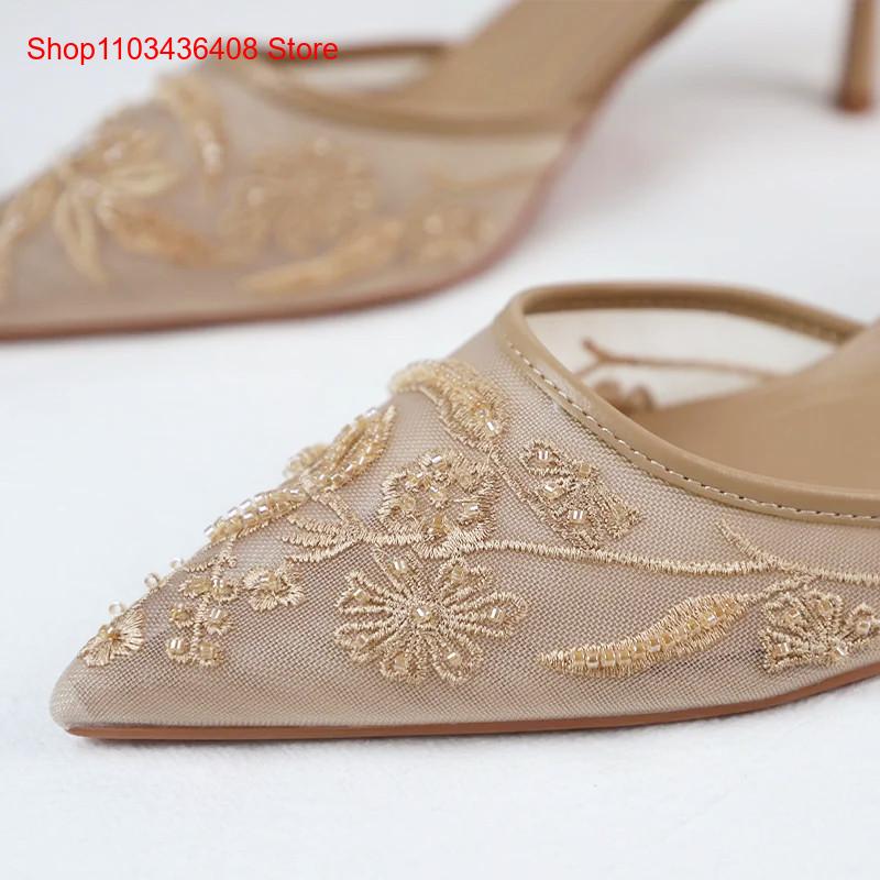 Summer and Autumn Pointed Fine – Women Shoes Luxury Brand recenzja i cena