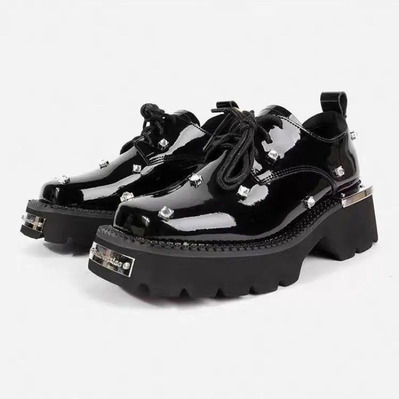 Women Loafers Crystal Platform – Women Shoes Loafers recenzja i cena