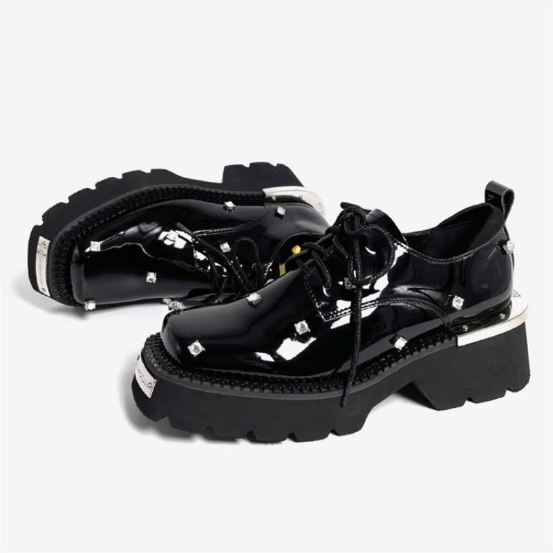 Women Loafers Crystal Platform – Women Shoes Loafers recenzja i cena