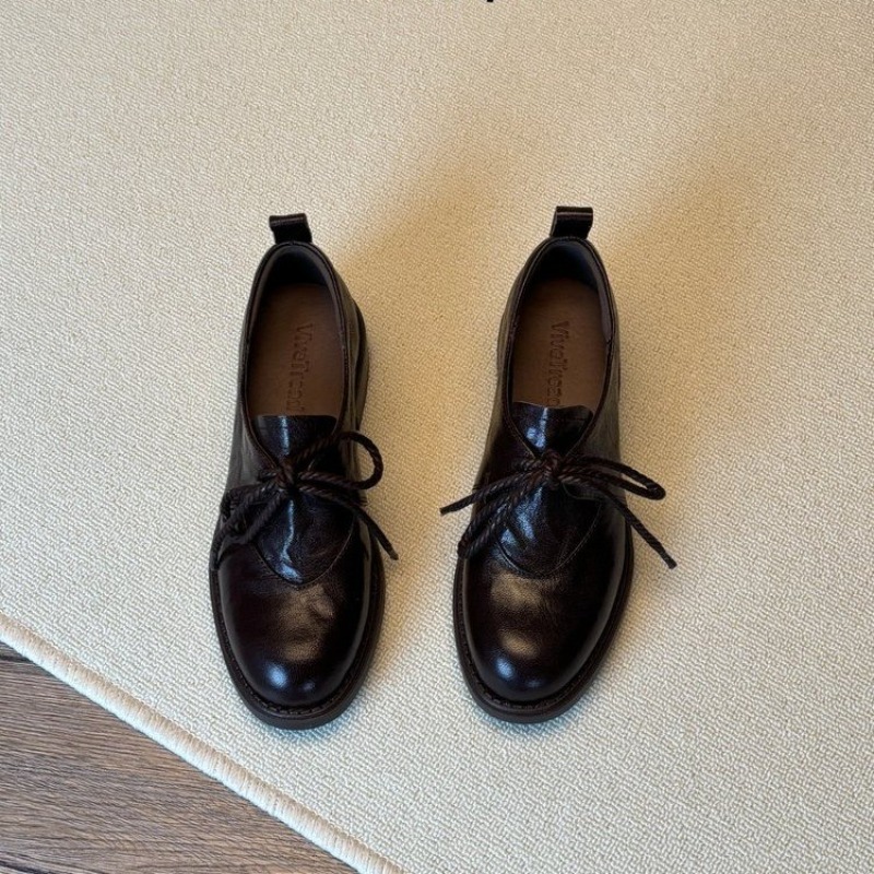 French Vintage Simple Lace-up  – Women'S Shoes Kitten Heels recenzja i cena