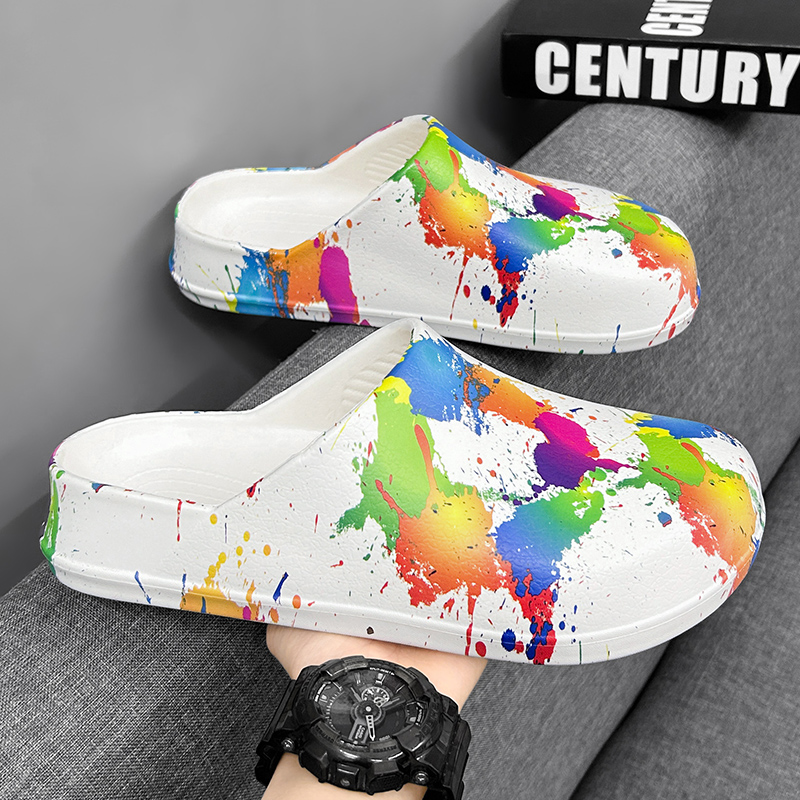 Men Women Graffiti Clogs EVA S – Women'S Shoes Water Resistant recenzja i cena