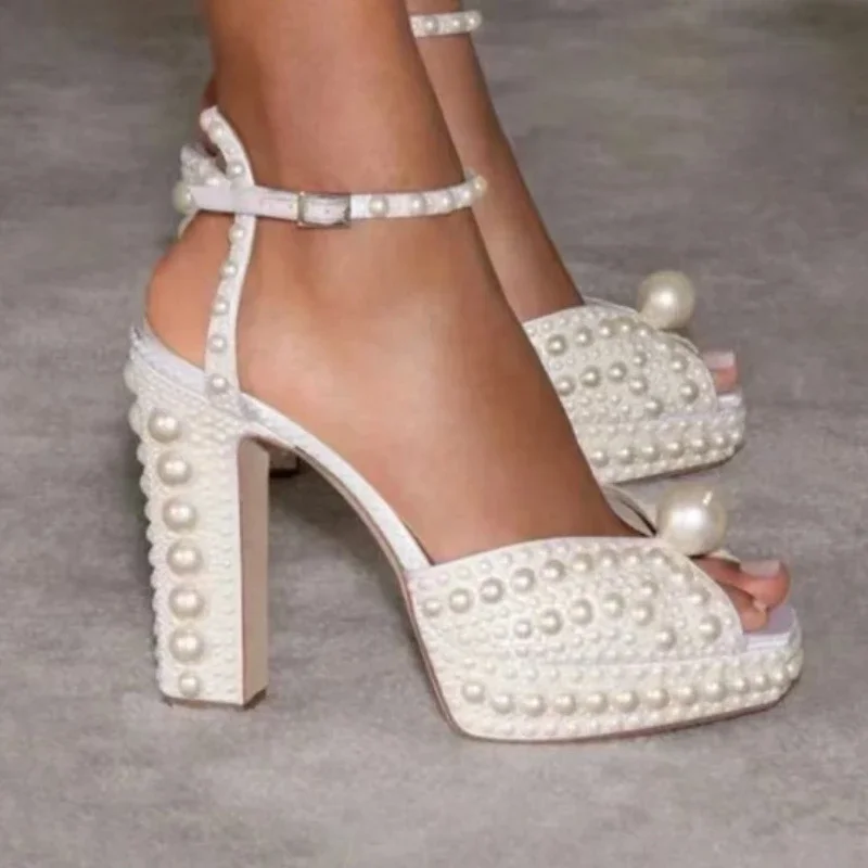Shoes for Women Beaded Thick H – Women'S Shoes Water Resistant recenzja i cena
