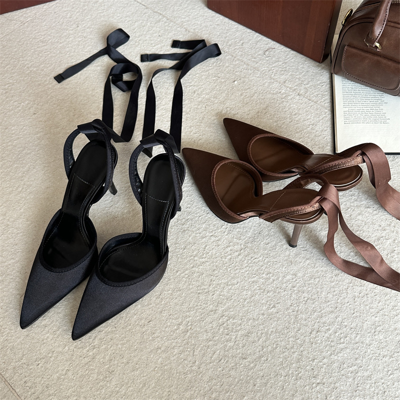 Snake Satin Ankle Strap Luxury – Women Shoes Luxury Brand recenzja i cena