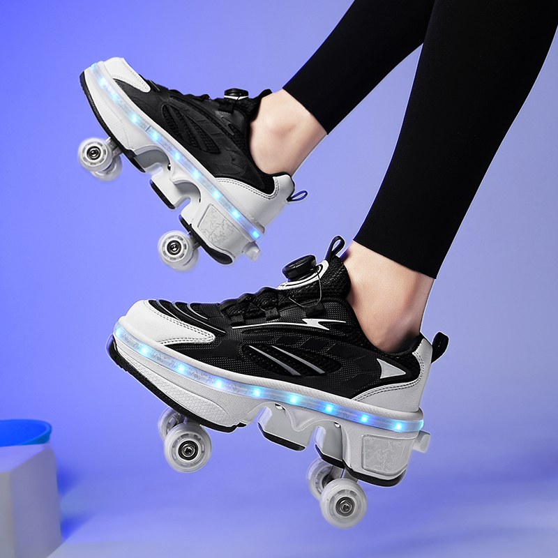 Double-Row Four-Wheel Roller S – Women'S Shoes Professional recenzja i cena