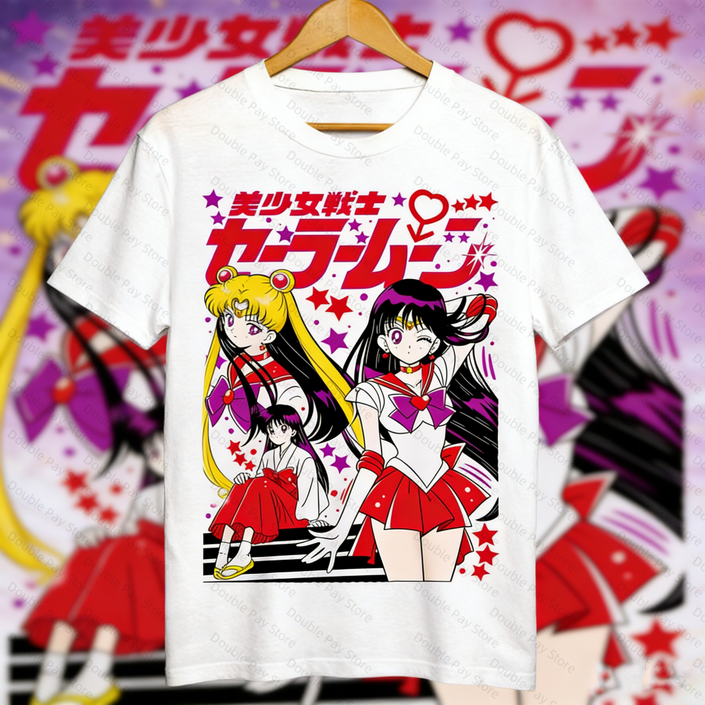 Vintage Sailor Moon Anime T-Sh – Women'S Shoes Rei recenzja i cena