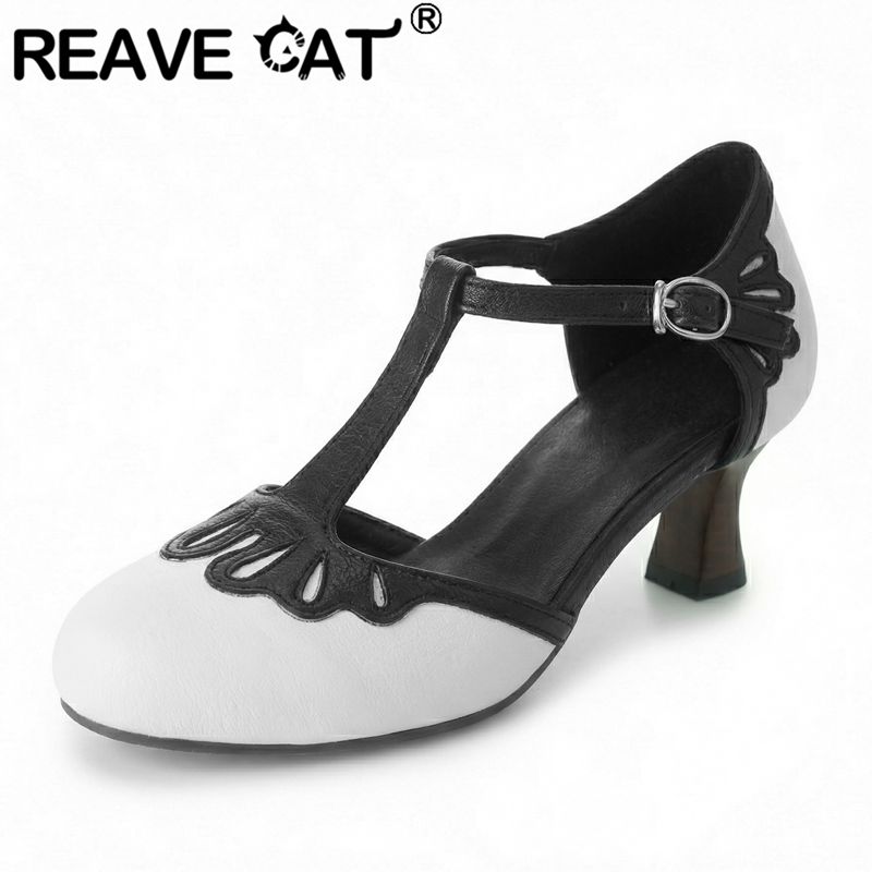 REAVE CAT Brown Women Sandals  – Women'S Shoes Kitten Heels recenzja i cena