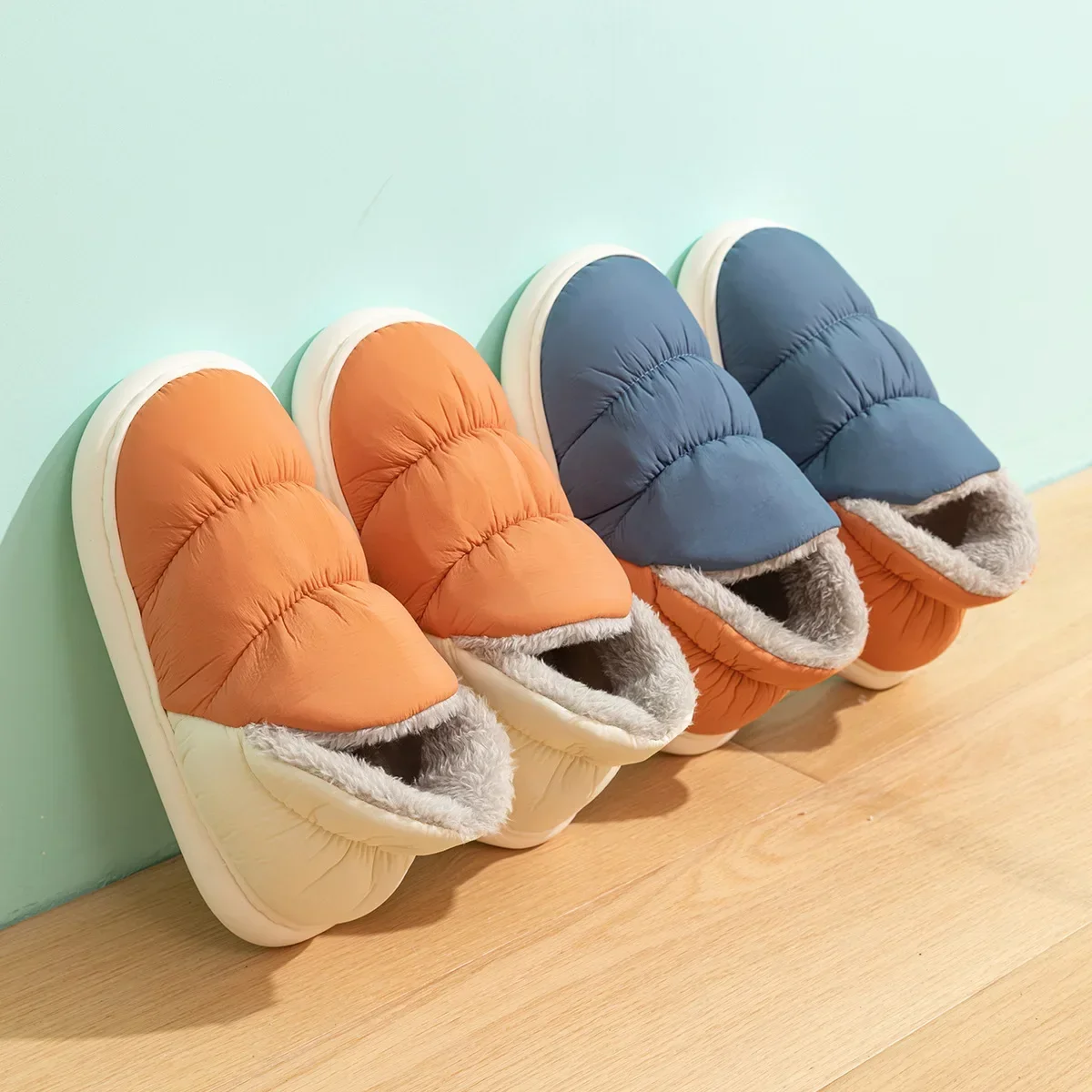 Women Men Slippers Winter Down – Women'S Shoes Water Resistant recenzja i cena