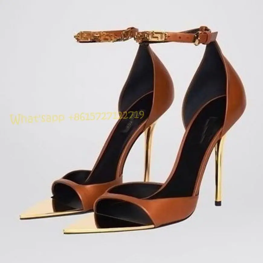 Women Cover Heels Silk Sandals – Women Shoes Luxury Brand recenzja i cena