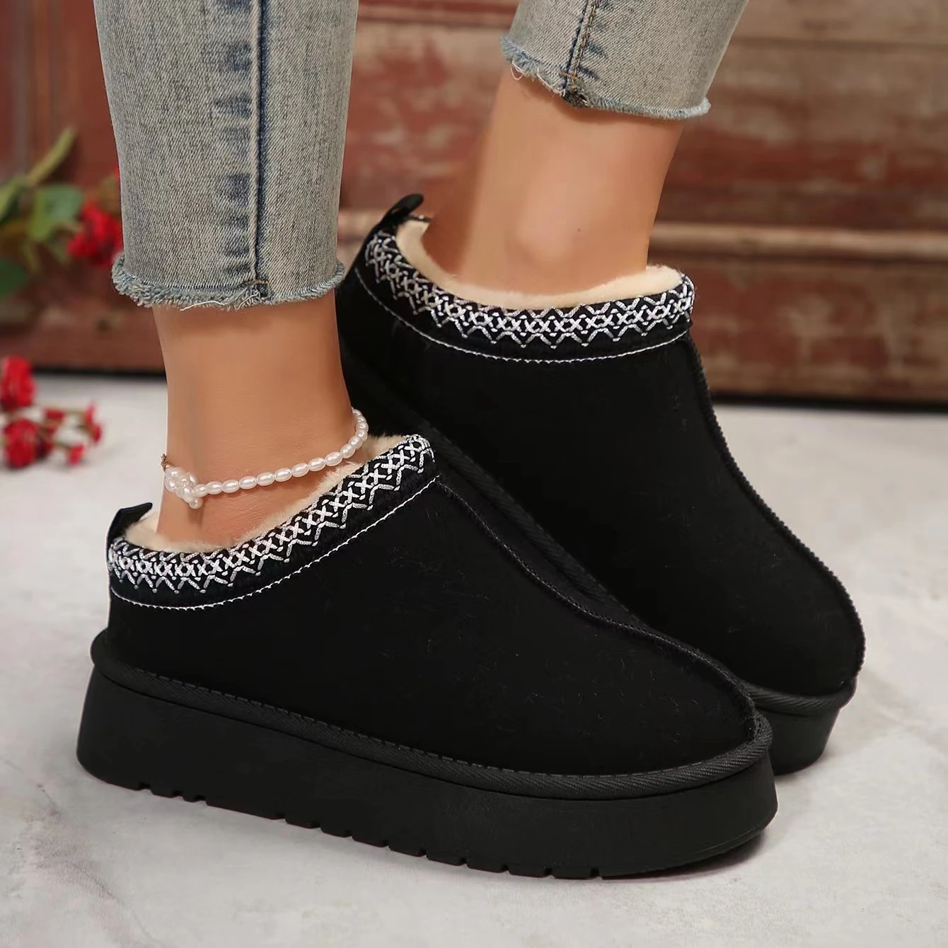 Designer Winter Platform Slipp – Women Shoes Luxury Brand recenzja i cena