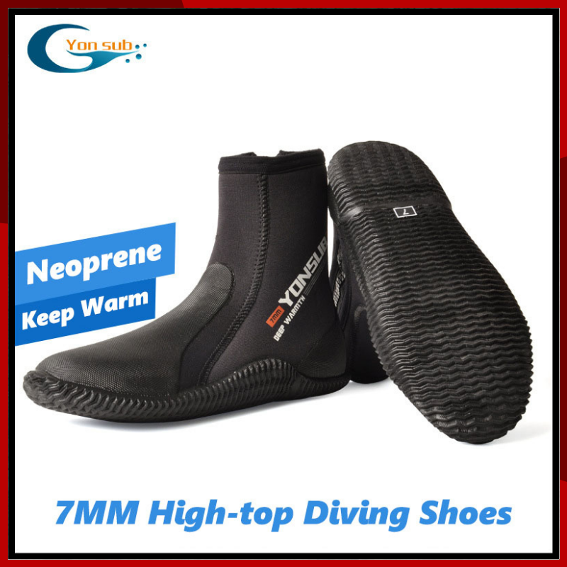 7MM Neoprene Diving Boots High – Women'S Shoes Professional recenzja i cena