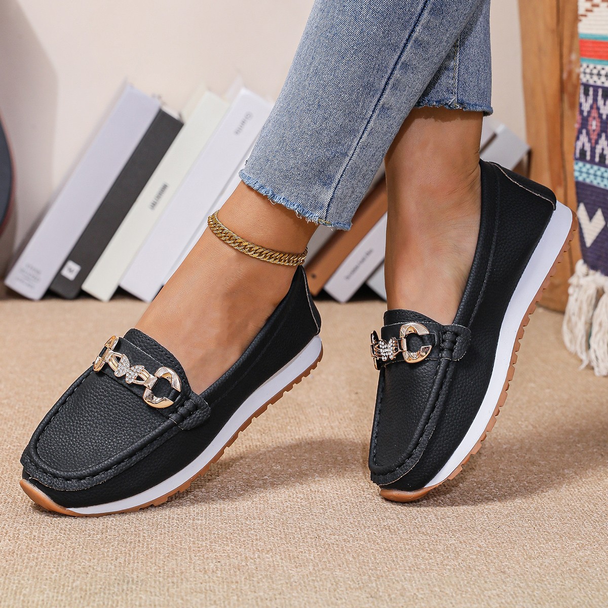 2026 New Women Flats Spring Au – Women Shoes Loafers recenzja i cena