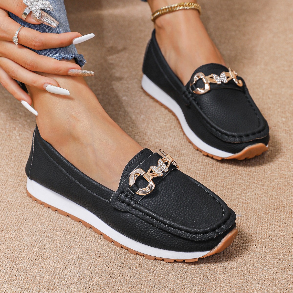2026 New Women Flats Spring Au – Women Shoes Loafers recenzja i cena