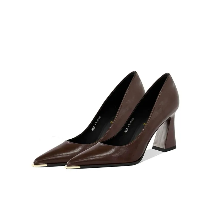 Retro Pointed Toe High Heels W – Women'S Shoes Professional recenzja i cena