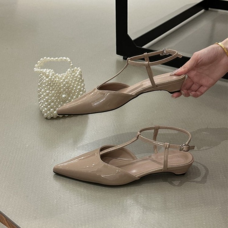 Womens Pointed Toe T-Strap Kit – Women'S Shoes Kitten Heels recenzja i cena