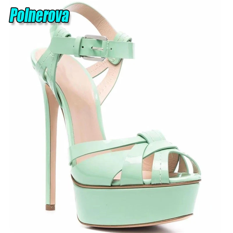 Sexy Peep Toe Platform High He – Women'S Shoes Kitten Heels recenzja i cena