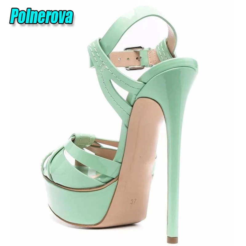 Sexy Peep Toe Platform High He – Women'S Shoes Kitten Heels recenzja i cena