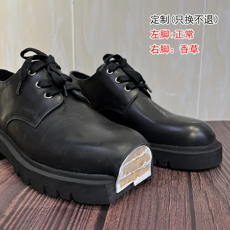 Cake Thick Bottom Derby Shoes  – Women Shoes Loafers recenzja i cena